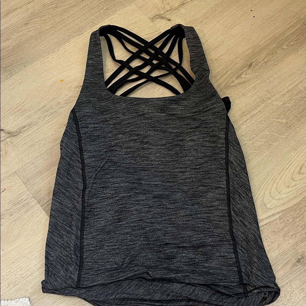 Lululemon Strappy Back Tank Top with low back